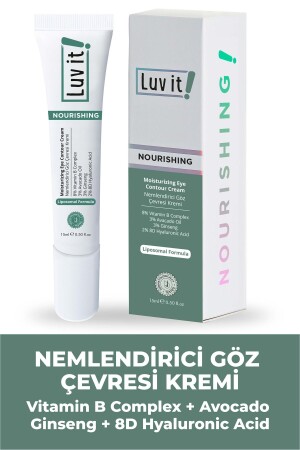 Intensive Moisturizing with Avocado - Anti-Bruise and Swelling Eye Contour Cream 15ml - Luv It!