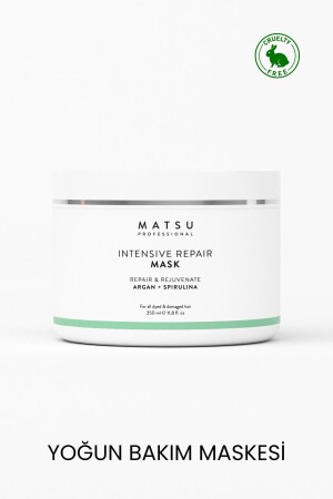 Intensive Repair Intensive Care Mask for Damaged Hair 350ml - Matsu
