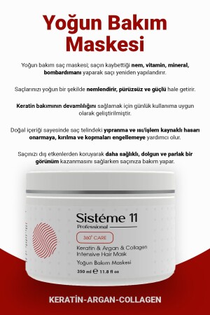 Intensive Repair Yıpranmış Saçlar Için Yoğun Bakım Maskesi 350 Ml. - Sistéme 11