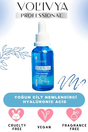 Intensive Skin Moisturizing Hyaluronic Acid and Firming Serum 30 ml (B5 Niacinamide Aloe Vera) Vh - Volivya