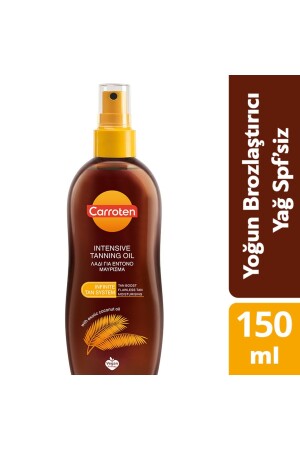 Intensive Tanning Intense Bronzing Sun Oil Without SPF 150ml 8571051685 - Carroten