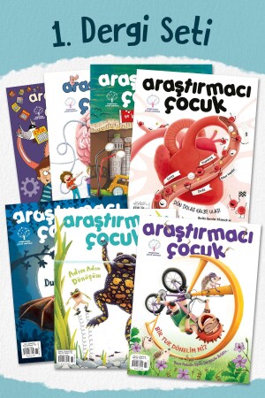Investigative Children's Journal Package - 1 ACM-PKT-0009300 - Araştırmacı Çocuk Merkezi