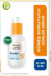 Invisible Spf50 Süper Uv Günlük Güneş Koruyucu Serum 30 ml 20015670 - Garnier