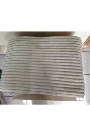 Ipeksoft Corded Embos Double Blanket RUBBLED BEIGE - AKSU