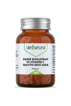 Iron Bsg And Vitamin C 90 Capsules - Venatura