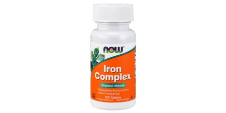Iron Complex - 100 tablets - NOW Foods