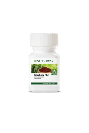 Iron & Folic Acid Iron Folic Plus (120 Tablets) - Nutriway