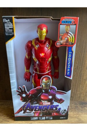 Ironman Figür Demir Adam Figür Ironman Figür Sesli Işıklı Aksiyon Figürü Iron Man SCNIRONMAN - AVENGERS
