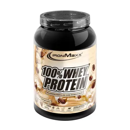 Ironmaxx 100% Whey Protein (900 g, Latte Macchiato) - Ironmaxx