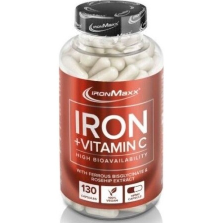 IronMaxx Demir+C Vitamini 130 kapsül. - IronMaxx