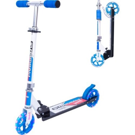 Işıklı tekerlekli Scooter İşçisi Cirky - Mavi - Worker