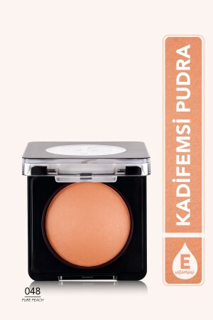Işıltılı Fırınlanmış Allık - Baked Blush-on - 048 Pure Peach - 8682536051460 0111030 - Flormar
