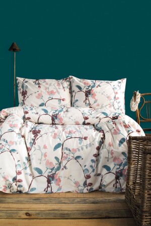 Issimo Home Siena Ranforce Duvet Cover Set Double issimo-Rf-Siena - İssimo Home