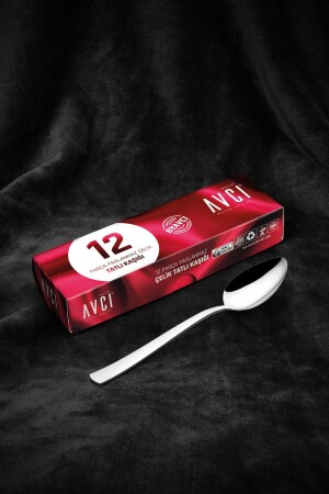 Istanbul 12 Piece Dessert Spoon IST-12TK - Avcı
