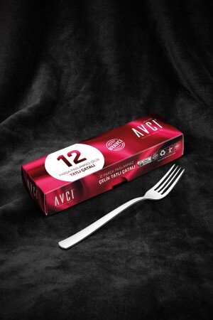 Istanbul 12 Pieces Dessert Forks IST-12TC - Avcı