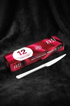 Istanbul 12 Pieces Dining Knife IST-12YB - Avcı