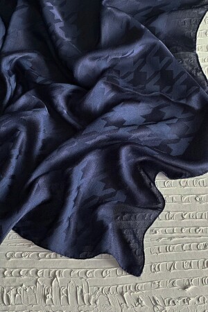 Italienischer Jacquard-Schal mit Hahnentrittmuster - Armanda