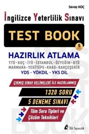 كتاب الاختبار لامتحان المهارات الإنجليزية (İYS) 0001761178001 - İDA Yayıncılık