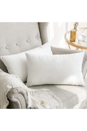 Iz Premium 2 Pieces Smooth Pillow Inner Pillow Pure Silicone Fiber Filled with Size Options 1. Quality izsmoothciftli - İz Concept