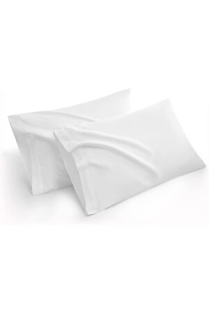 Iz Premium-Set mit 2 weißen Baby-Kissenbezügen 35 x 45, Bezug aus 100 % Baumwolle – Baby-Kissenbezug - İz Concept