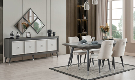 Izmit Grey Esszimmer - Cadde Yıldız