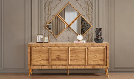 Izmit Walnut Console - Cadde Yıldız