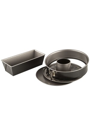 J174S2 EasyBake 3-teiliges Kuchenformen-Set (Savarin/Rechteckig/Springform) - Tefal