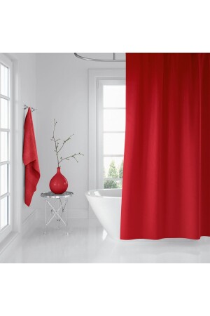 Jackline Bathroom Shower Curtain 0010 Red Double Wings 240x200 BAPJAC0010KIRC240 - Zethome