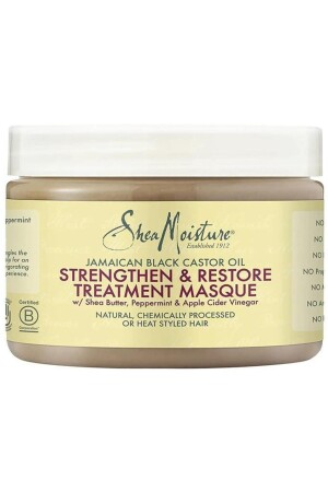 Jamaican Black Castor Oil Strengthening and Repairing Hair Mask 284gr 764302019589 - Shea Moisture