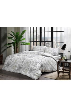 Jamie Gray Single Ranforce Duvet Cover Set Without Elastic 160 Cm X 220 Cm 740-60276694 - Taç