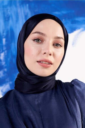 Janjan Shawl Navy Blue - Modakaşmir