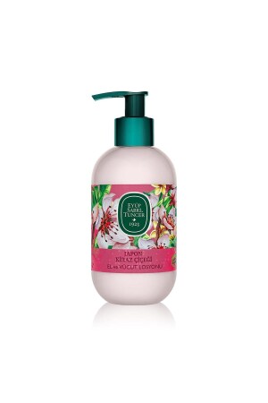 Japanese Cherry Blossom Natural Olive Oil Hand and Body Lotion 280 Ml - Eyüp Sabri Tuncer