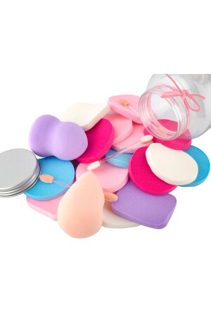 Jar Makeup Sponge And Applicator Set - Tikatti