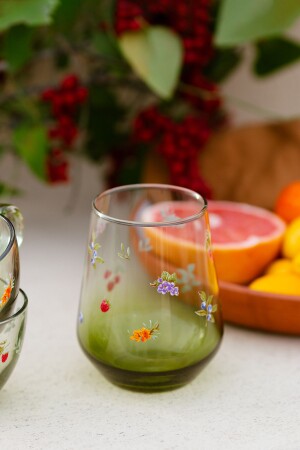 Jardin 4-Piece Water Glass Set 425 cc - Rakle