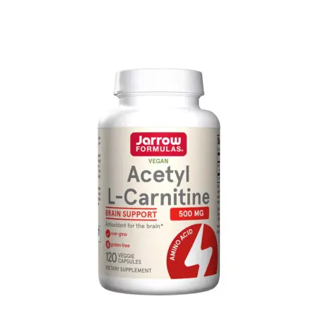 Jarrow Formulas Acetyl L-Carnitine 500 Mg (60 Veg Capsules) - Jarrow Formulas