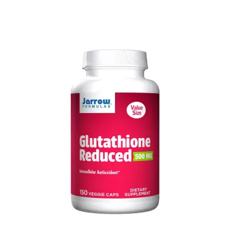 Jarrow Formulas Glutathione Reduced 500 mg (120 Veg Capsules) - Jarrow Formulas