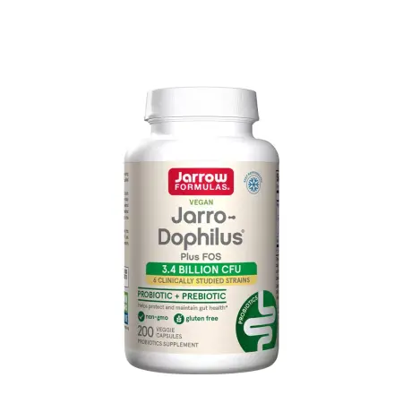 Jarrow Formulas Jarro-Dophilus + FOS (200 Capsules) - Jarrow Formulas