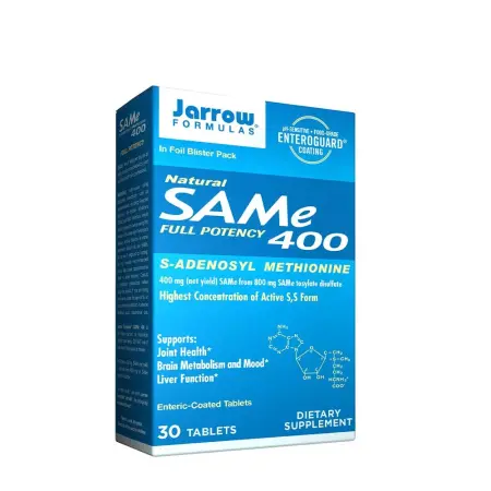 Jarrow Formulas SAMe 400 (30 Tablets) - Jarrow Formulas