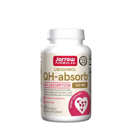Jarrow Formulas Ubiquinol QH-Absorb 100 mg (60 Softgels) - Jarrow Formulas