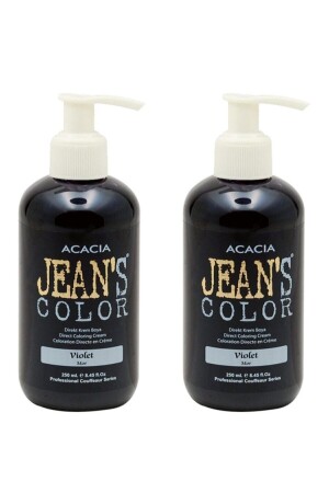 Jean's Color Purple Violet Hair Dye 250 ml 2 Pieces violet 2 - Acacia