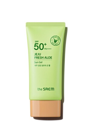 Jeju Aloe Sun Gel Sunscreen Spf 50+ And Pa++++ 50 Gr JASG - The Saem