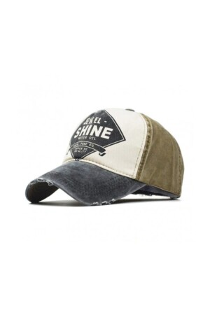 Jewel Shine Baseball Cap Vintage 2019 Modell Herren Grün - 3D