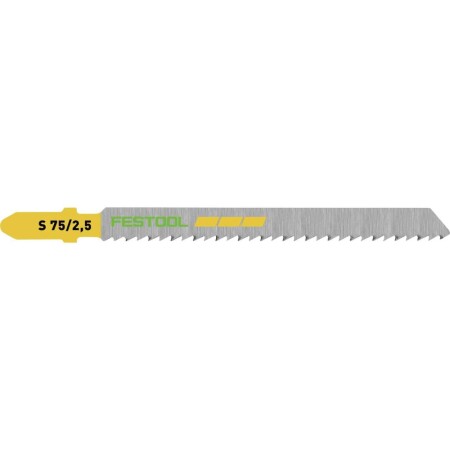 Jigsaw blade for FESTOOL S 75/2.5, 25pcs. - FESTOOL
