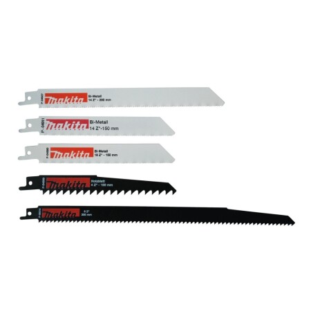 Jigsaw blade set MAKITA, 5 pcs. - Makita Accessories