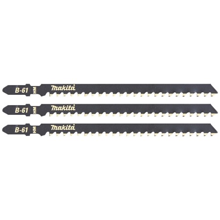 Jigsaw blades MAKITA B-61 6TPI 135mm, 3pcs. - Makita Accessories
