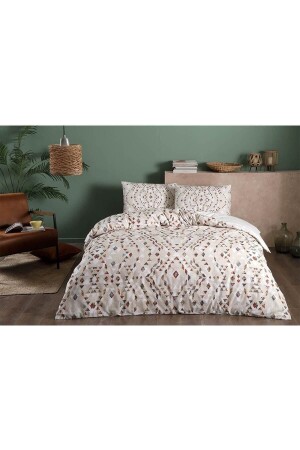 Joan Beige Duvet Cover Set Double 60251399 - Taç