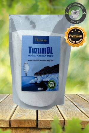 jodiertes feines Speisesalz 500 g gemahlenes natürliches Quellsalz - Bizimhekim