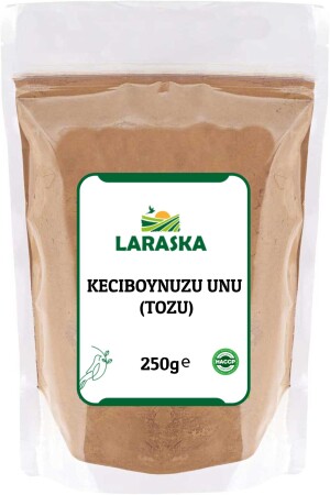 Johannisbrotmehl und Johannisbrotpulver 250 g – Johannisbrotpulver 250 g - Laraska Organik