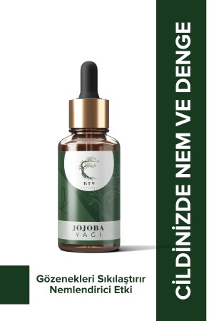Jojoba Oil 100% Pure and Cold Pressed - Bt9 Naturel