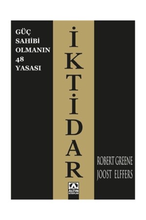 Joost Elffers - Power (POWER SAH. DON'T BE. LAW 48) 9789752100831 - Robert Greene - Altın Kitaplar